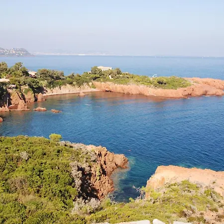 شقة Agay Cap Esterel Le Hameau F2 Clim Plein Sud Dernier Etage Magnifique Vue Saint-Raphaël