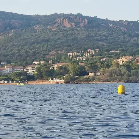 Agay Cap Esterel Le Hameau F2 Clim Plein Sud Dernier Etage Magnifique Vue شقة *