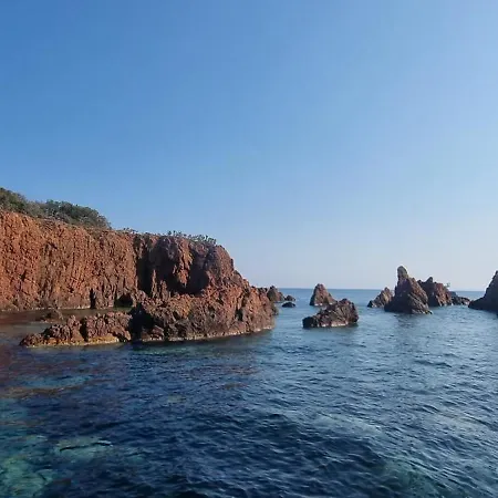شقة Agay Cap Esterel Le Hameau F2 Clim Plein Sud Dernier Etage Magnifique Vue Saint-Raphaël