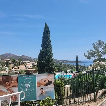 شقة Agay Cap Esterel Le Hameau F2 Clim Plein Sud Dernier Etage Magnifique Vue *