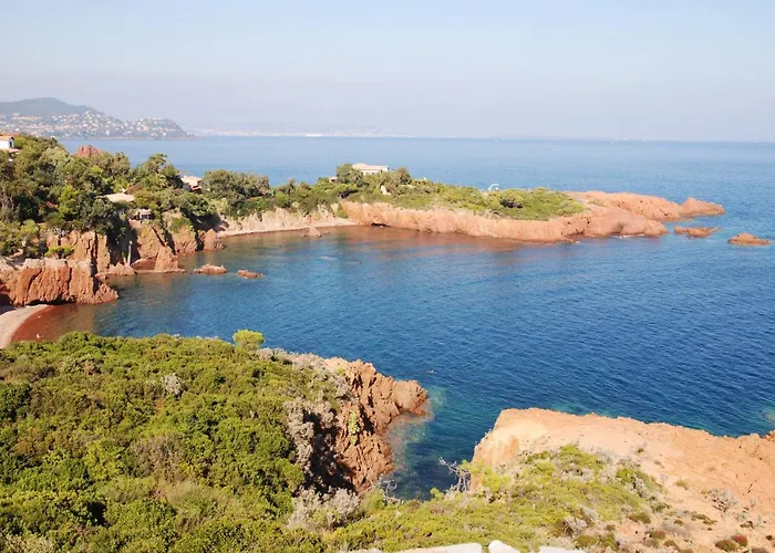 Apartament Agay Cap Esterel Le Hameau F2 Clim Plein Sud Dernier Etage Magnifique Vue Saint-Raphaël