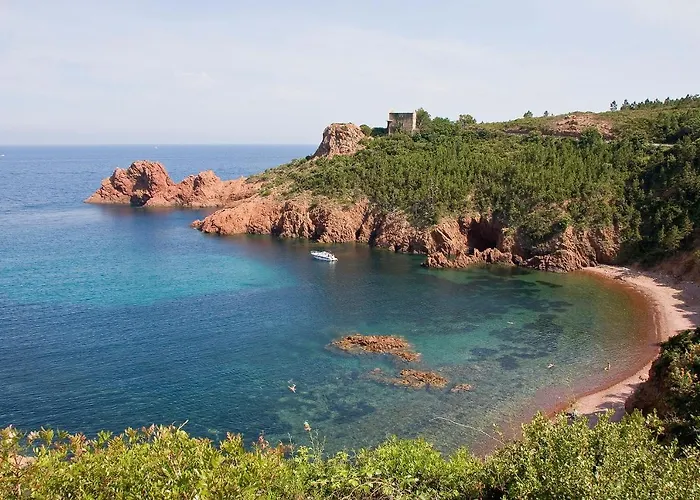Agay Cap Esterel Le Hameau F2 Clim Plein Sud Dernier Etage Magnifique Vue Apartament *