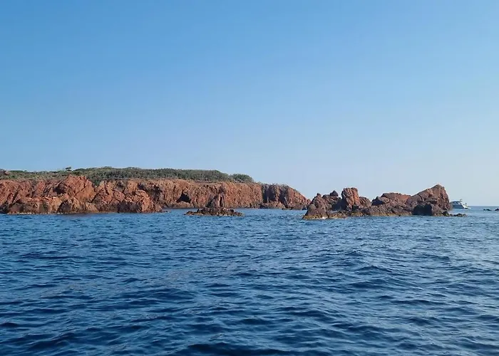 Agay Cap Esterel Le Hameau F2 Clim Plein Sud Dernier Etage Magnifique Vue Apartament *