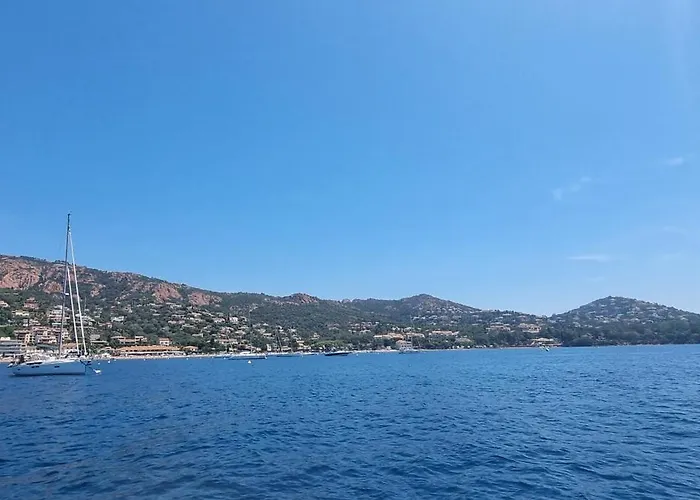 Agay Cap Esterel Le Hameau F2 Clim Plein Sud Dernier Etage Magnifique Vue Apartament Saint-Raphaël