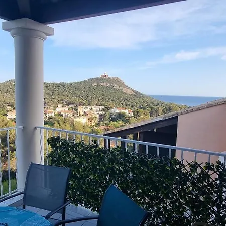 Agay Cap Esterel Le Hameau F2 Clim Plein Sud Dernier Etage Magnifique Vue * Saint-Raphael (Var)