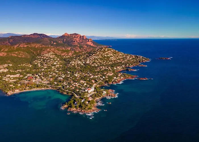 Agay Cap Esterel Le Hameau F2 Clim Plein Sud Dernier Etage Magnifique Vue Apartamento Saint-Raphaël