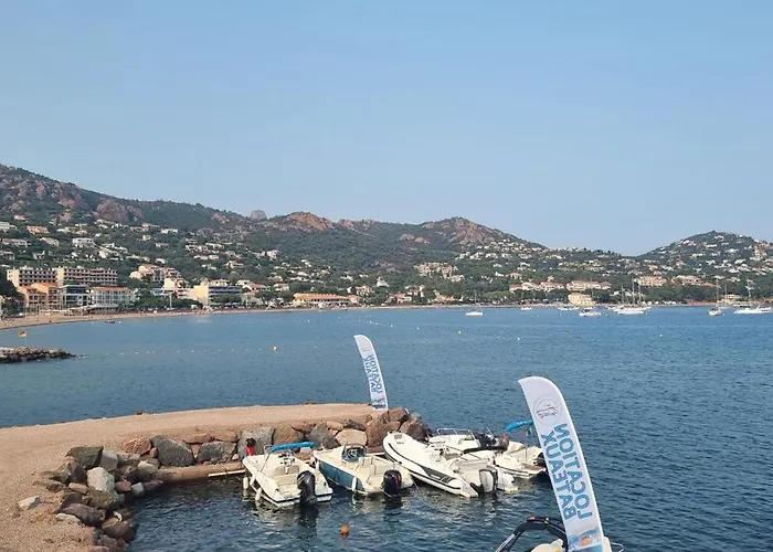 Agay Cap Esterel Le Hameau F2 Clim Plein Sud Dernier Etage Magnifique Vue Apartamento Saint-Raphaël