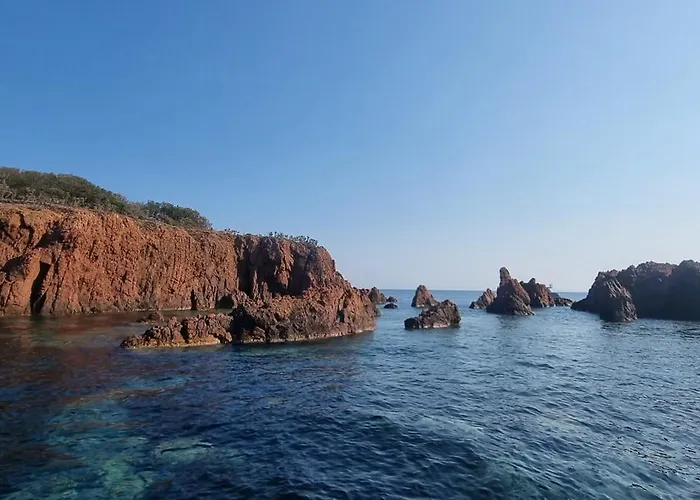 Apartamento Agay Cap Esterel Le Hameau F2 Clim Plein Sud Dernier Etage Magnifique Vue Saint-Raphaël