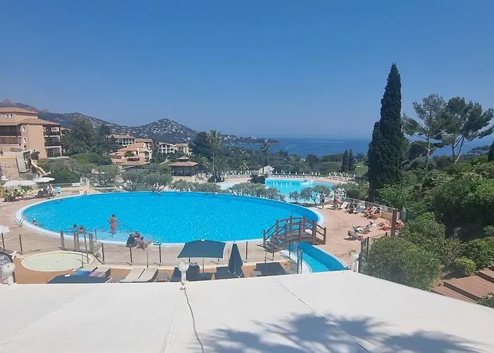 Agay Cap Esterel Le Hameau F2 Clim Plein Sud Dernier Etage Magnifique Vue Saint-Raphaël