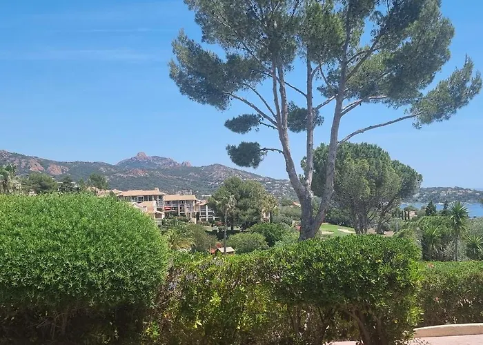 Agay Cap Esterel Le Hameau F2 Clim Plein Sud Dernier Etage Magnifique Vue Apartamento Saint-Raphaël