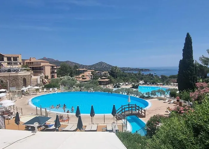 Apartamento Agay Cap Esterel Le Hameau F2 Clim Plein Sud Dernier Etage Magnifique Vue Saint-Raphaël