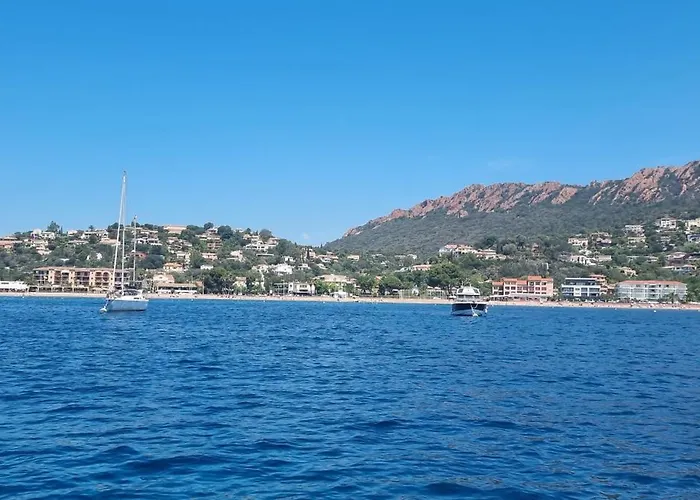 Apartamento Agay Cap Esterel Le Hameau F2 Clim Plein Sud Dernier Etage Magnifique Vue Saint-Raphaël